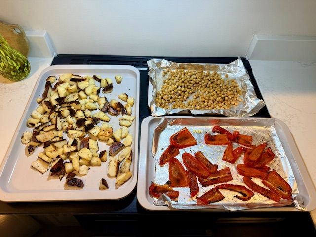 Ingredients for Rick's luscious soup!