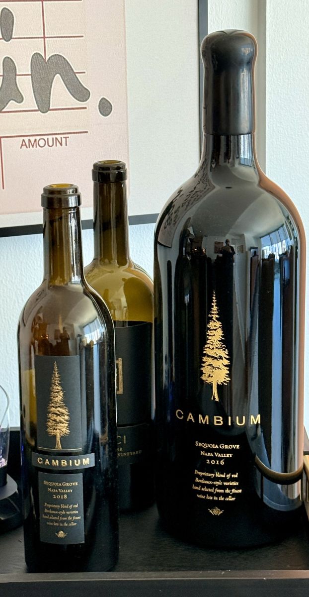 Sequoia Grove Cambium wine bottle